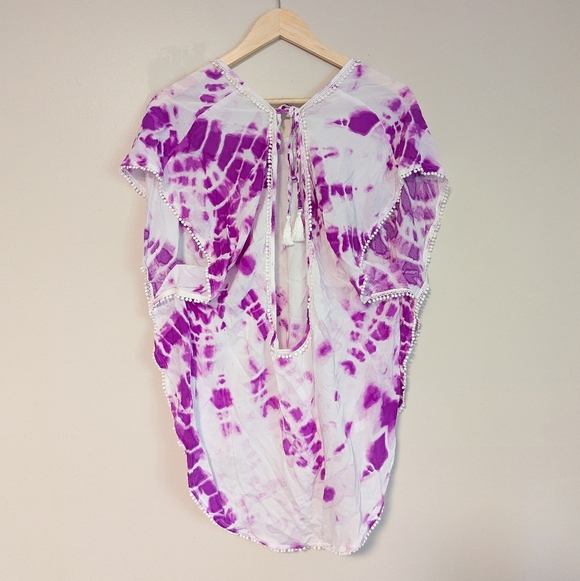 Victoria's Secret Other - Victoria's Secret Backless Tie-dye Swimsuit Cover-up